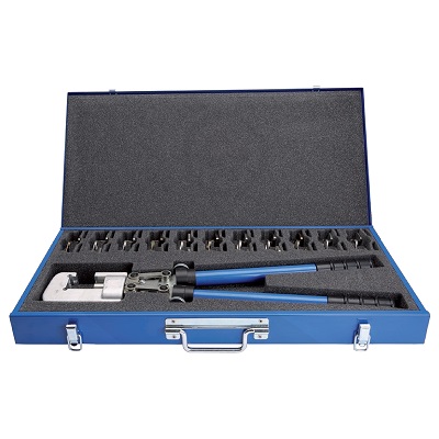 EK18-DIN - Инструмент зажимной ручной для наконечников кабельных, с матрицами набор